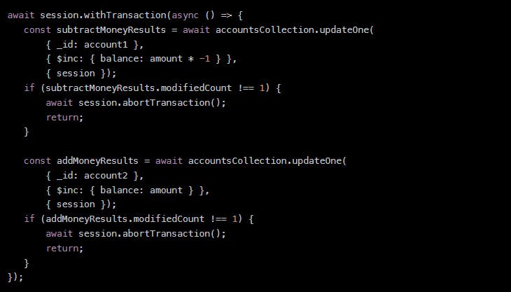 来自 github 与 mongodb 合作的代码示例